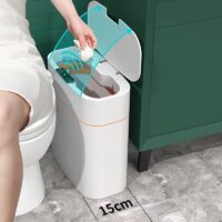 Utomatic-Poubelle-intelligente-pour-toilettes-domestiques-panier-papier-lectrique-troit-couvercle-en-sandwich-lumi-re-de